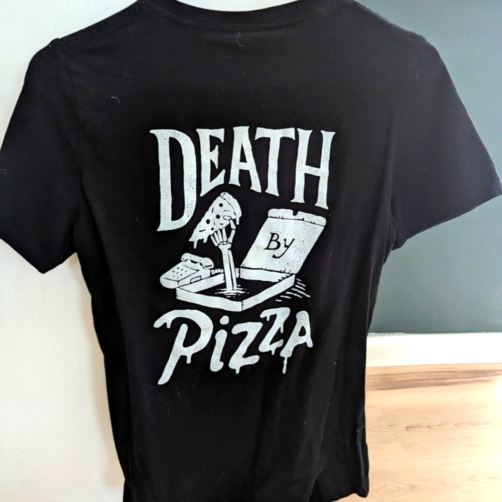 Black Death By Pizza T shirt